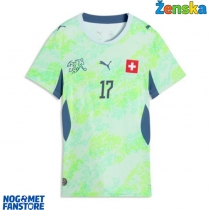 Švicarska Ruben Vargas #17 Gostujuci Dres za Ženska SP 2026 Kratak Rukav